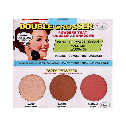 theBalm Double Crosser Face Contouring Kit 